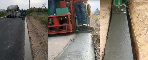 高速公路路肩成型機,硬路肩攤鋪機
